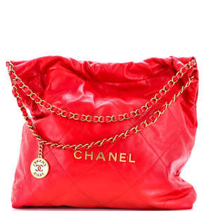 Chanel Medium 22 Chain Hobo Quilted Calfskin